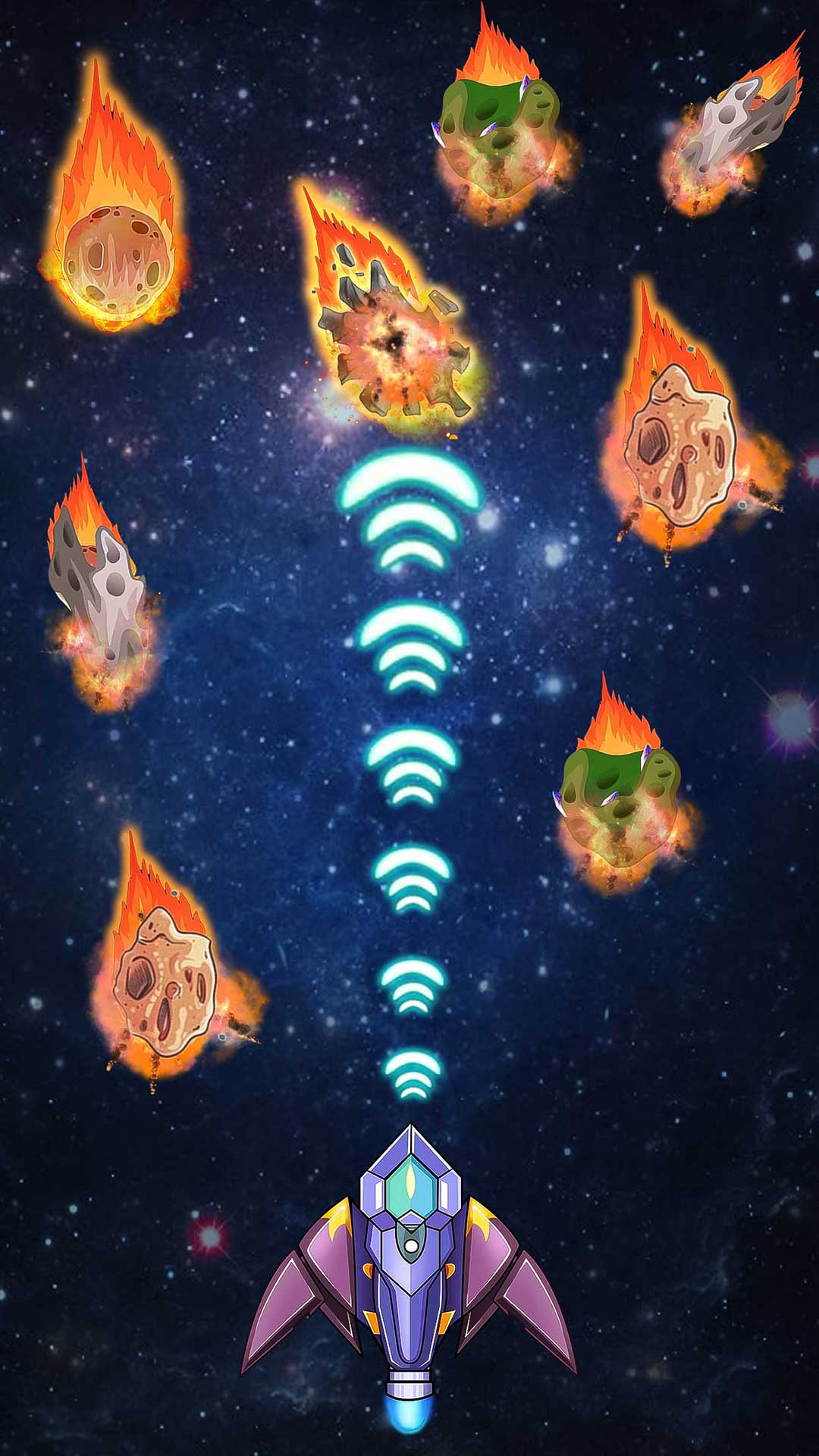 Space Shooter Galaxy Attack - Warrior Spaceship Alien Arcade Games